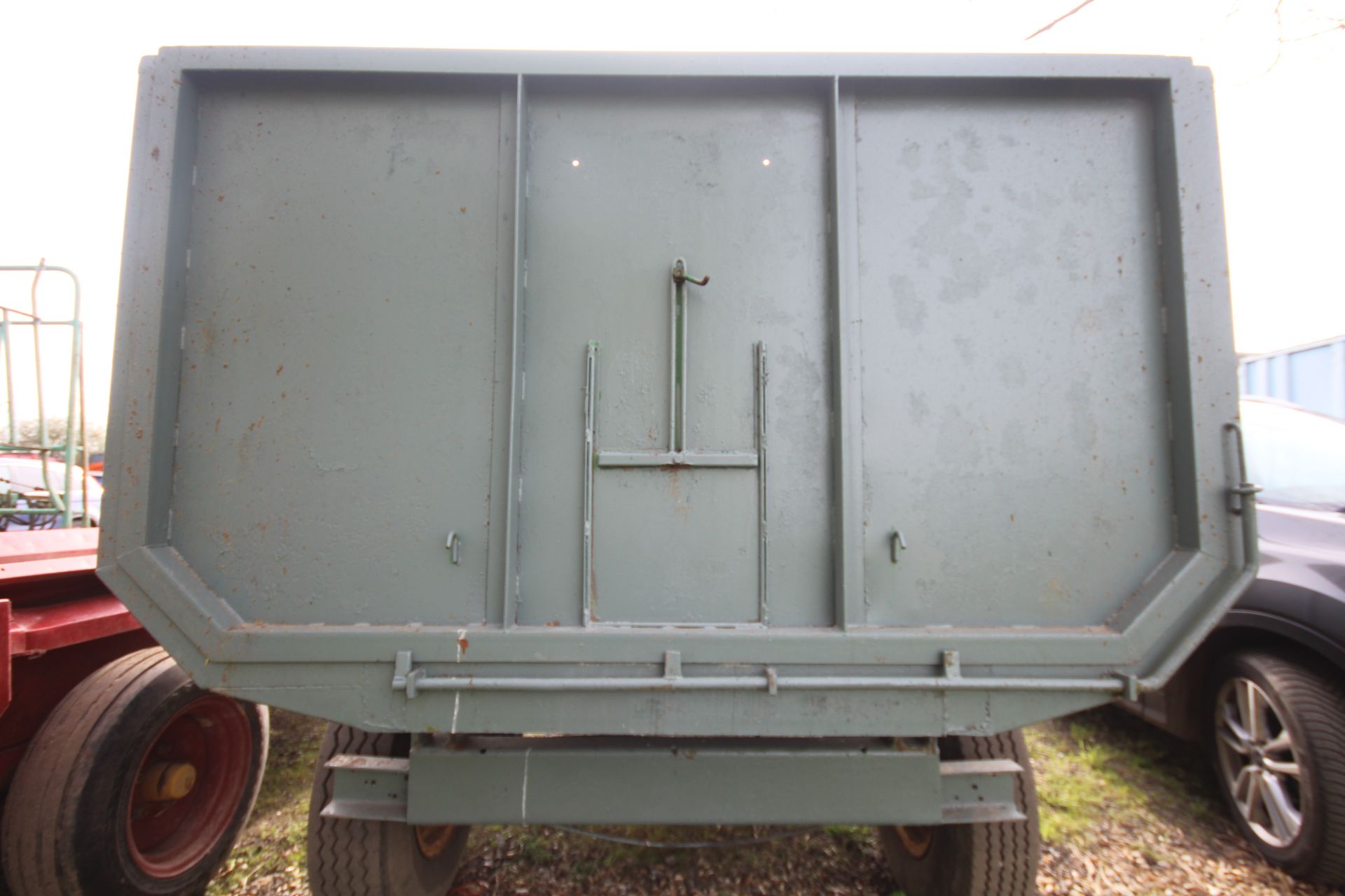 4T single axle tipping trailer. Recently refurbished. V - Image 12 of 18