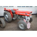 Massey Ferguson 135 2WD tractor. Registration SVN 746H. Date of first registration 25/03/1970. 12.