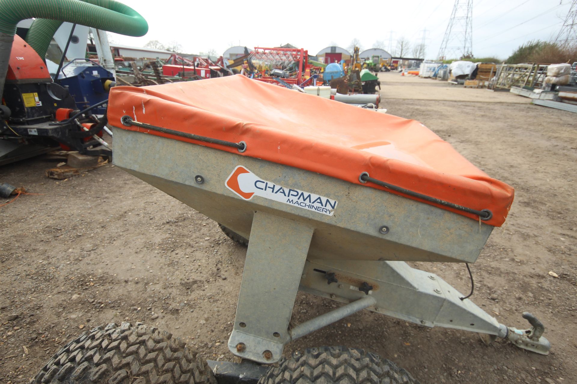 Chapman TF350 Stockfeeder twin axle snacker. V - Image 7 of 14