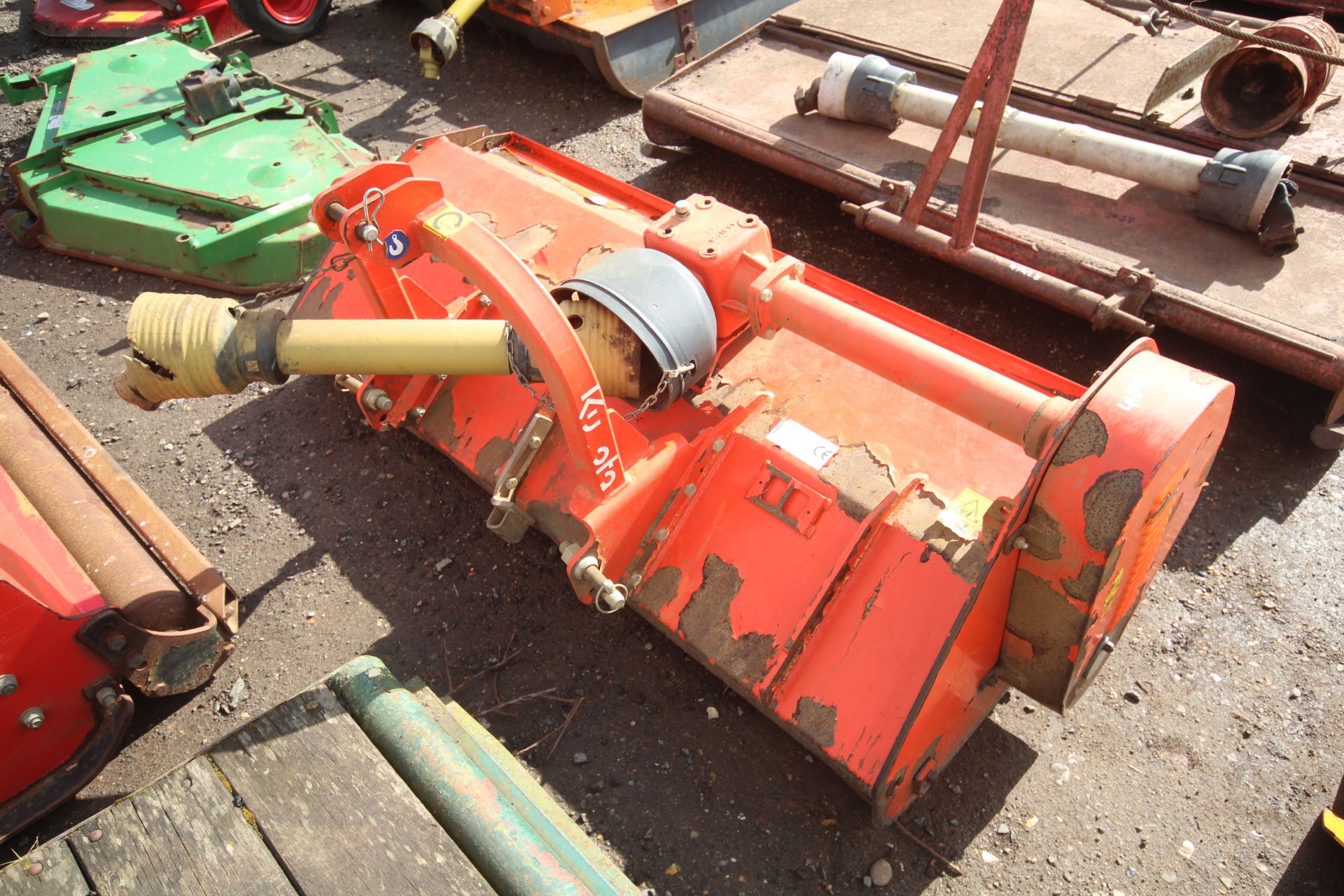 Kubota 5ft flail mower. With rear roller. V