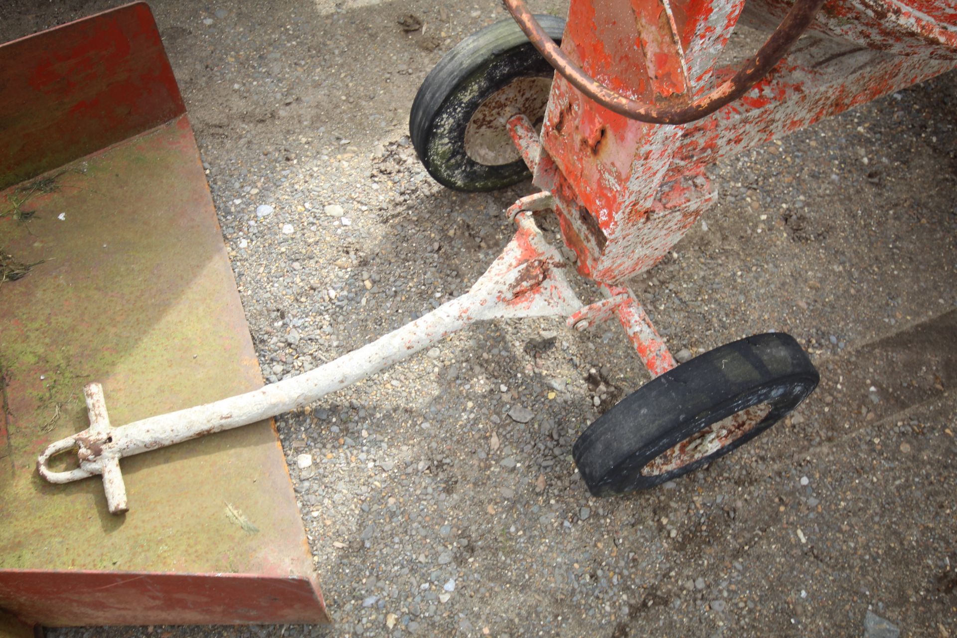 Large diesel site cement mixer. - Image 13 of 14