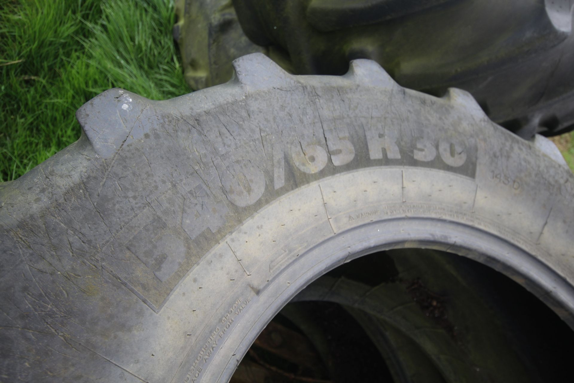 Pair of 540/65R30 tyres. - Image 3 of 4