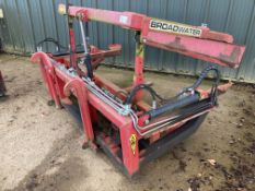 Broadwater/ Wifo K80 forward box tipper. 2018. JCB Q-Fit brackets. Owned from new. Collection from