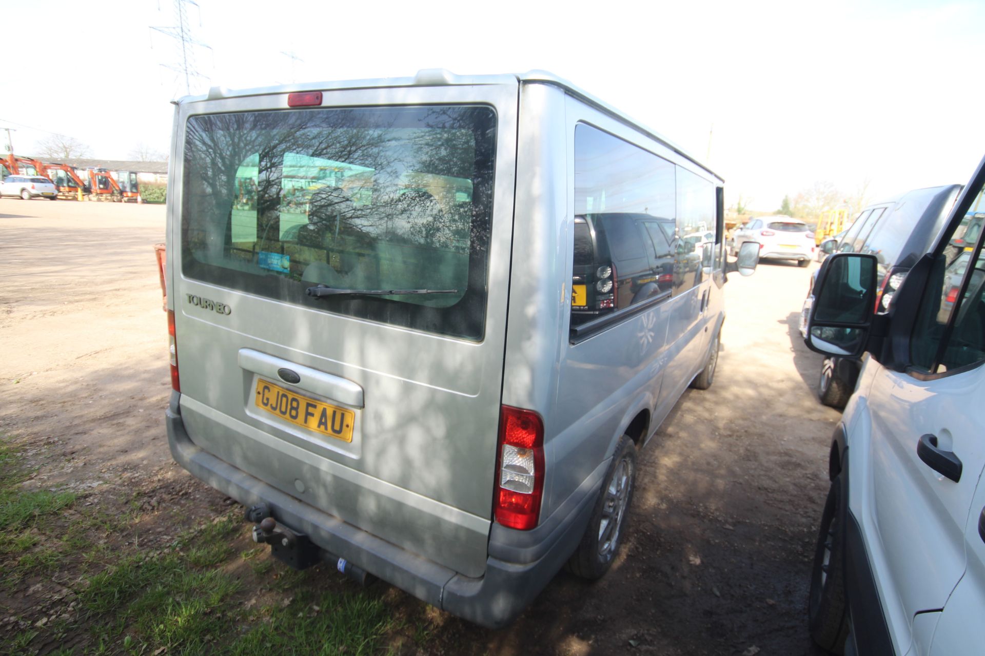 Ford Transit Tourneo 8 seater minibus. Registration GJ08 FAU. Date of first registration 18/03/2008. - Image 2 of 54