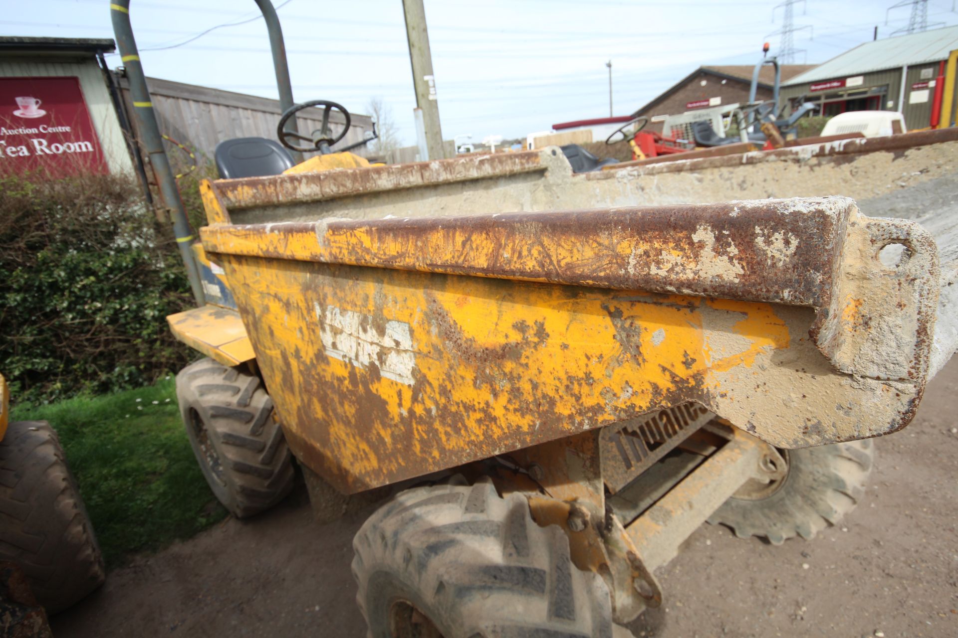 Thwaites 3T 4WD dumper. 2008. 2,664 hours. Serial number SLCM57077701B2425. 11.5/80-15.3 wheels - Image 7 of 31