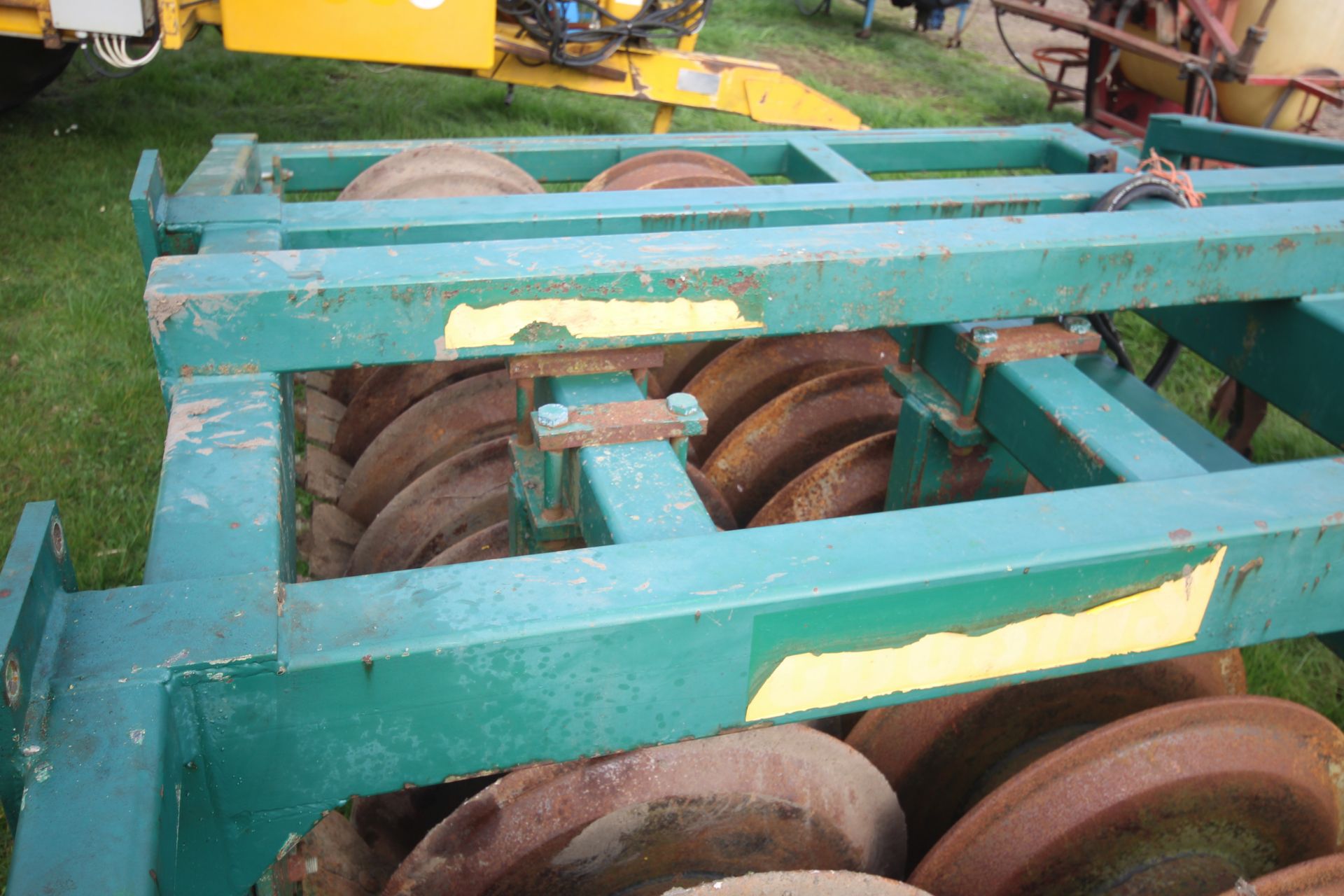 Cousins Type 28 3.4m trailed double press. With DD style rings and leading tines. From a local - Image 25 of 31