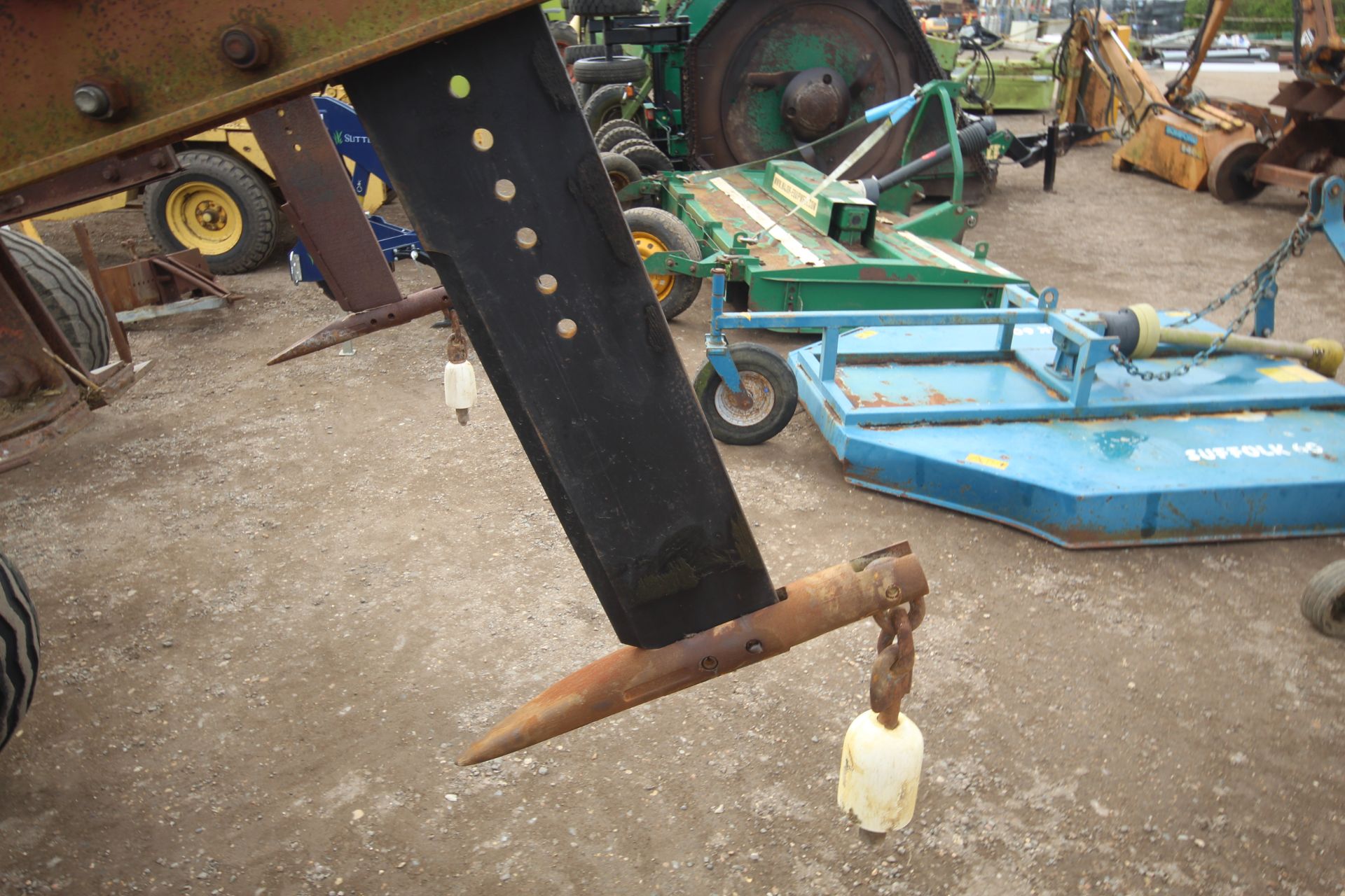 Miles single leg trailed mole plough. V - Image 14 of 20