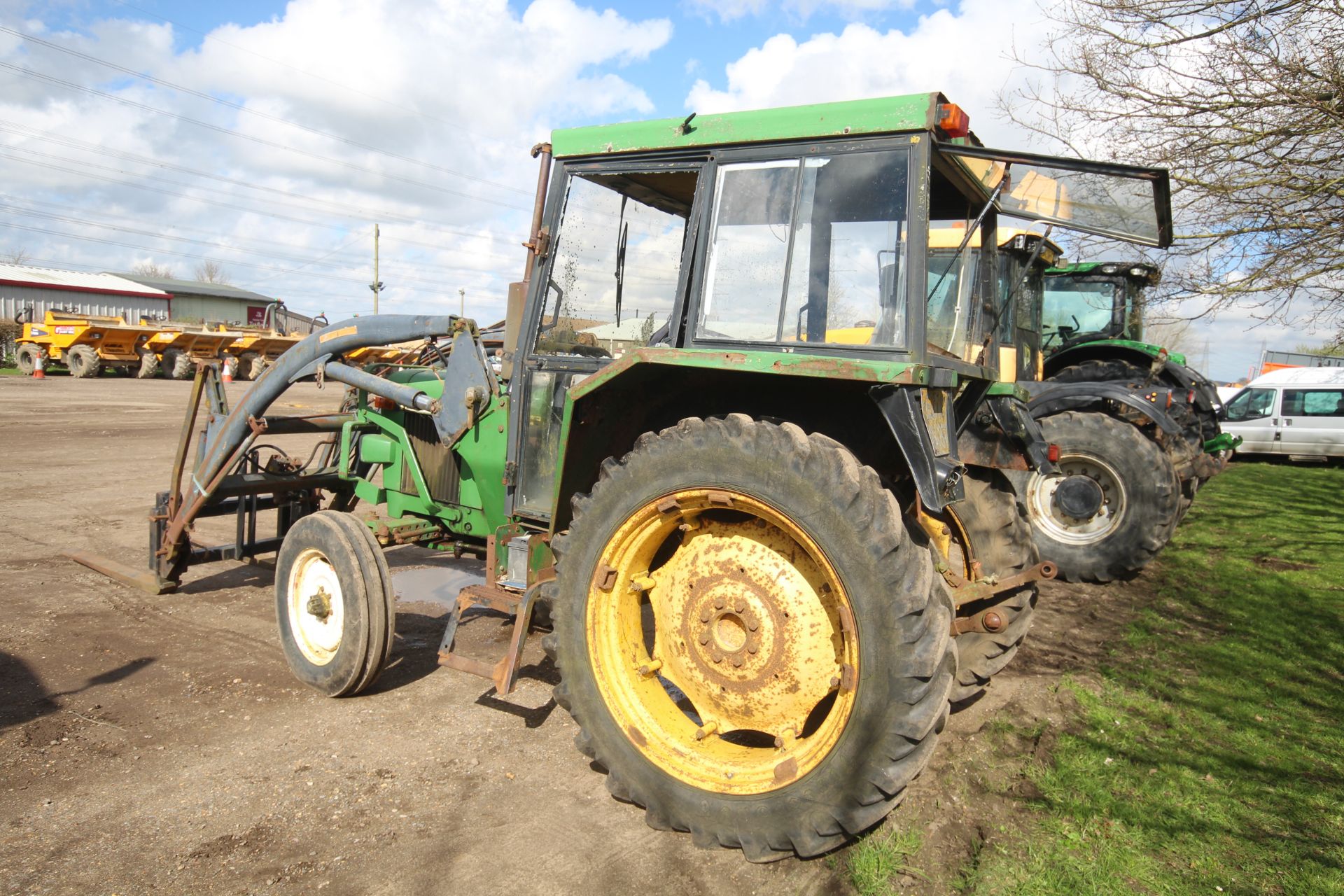 John Deere 2130 2WD tractor. Registration EGV 848T. Date of first registration 12/03/1979. 13.6R38 - Bild 4 aus 52