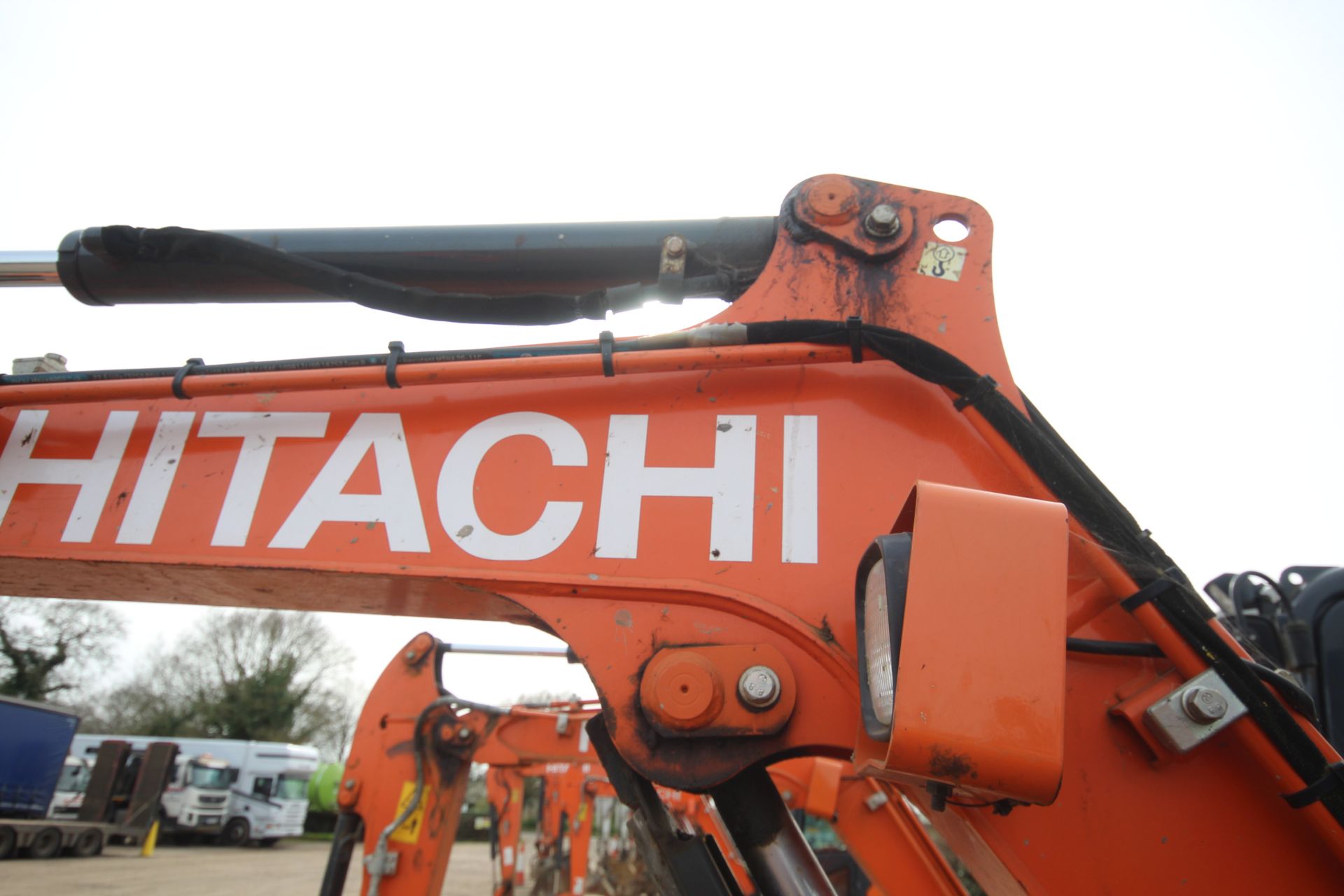 Hitachi Z-Axis 26U-5A CR 2.6T rubber track excavator. 2018. 3,000 hours. Serial number - Image 33 of 57