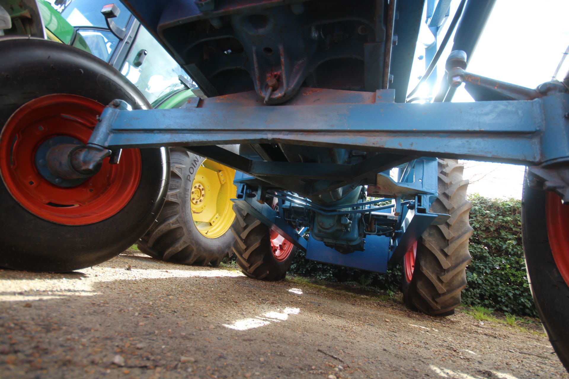 Fordson Power Major 2WD tractor. Registration 708 GUR (no paperwork). 12.4-36 rear wheels and - Image 53 of 54