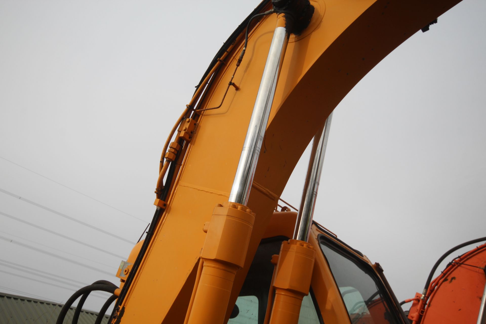 Hyundai Rolex 130 14T LCD-3 steel track excavator. Showing 4,963 hours. 20xx. With two buckets, twin - Image 13 of 70