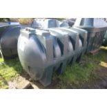 Titan 2,000L heating oil tank. V