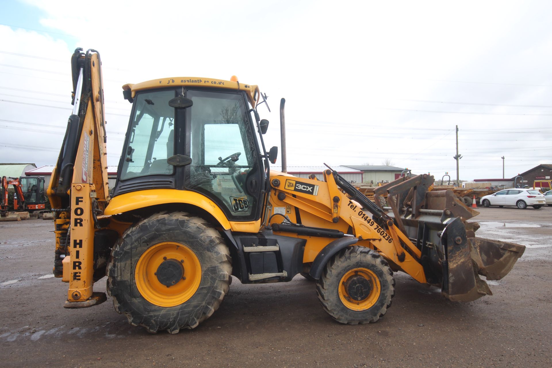 JCB P21 3CX Sitemaster backhoe loader. Registration HF59 CZV. Date of first registration 01/09/2009. - Image 6 of 76