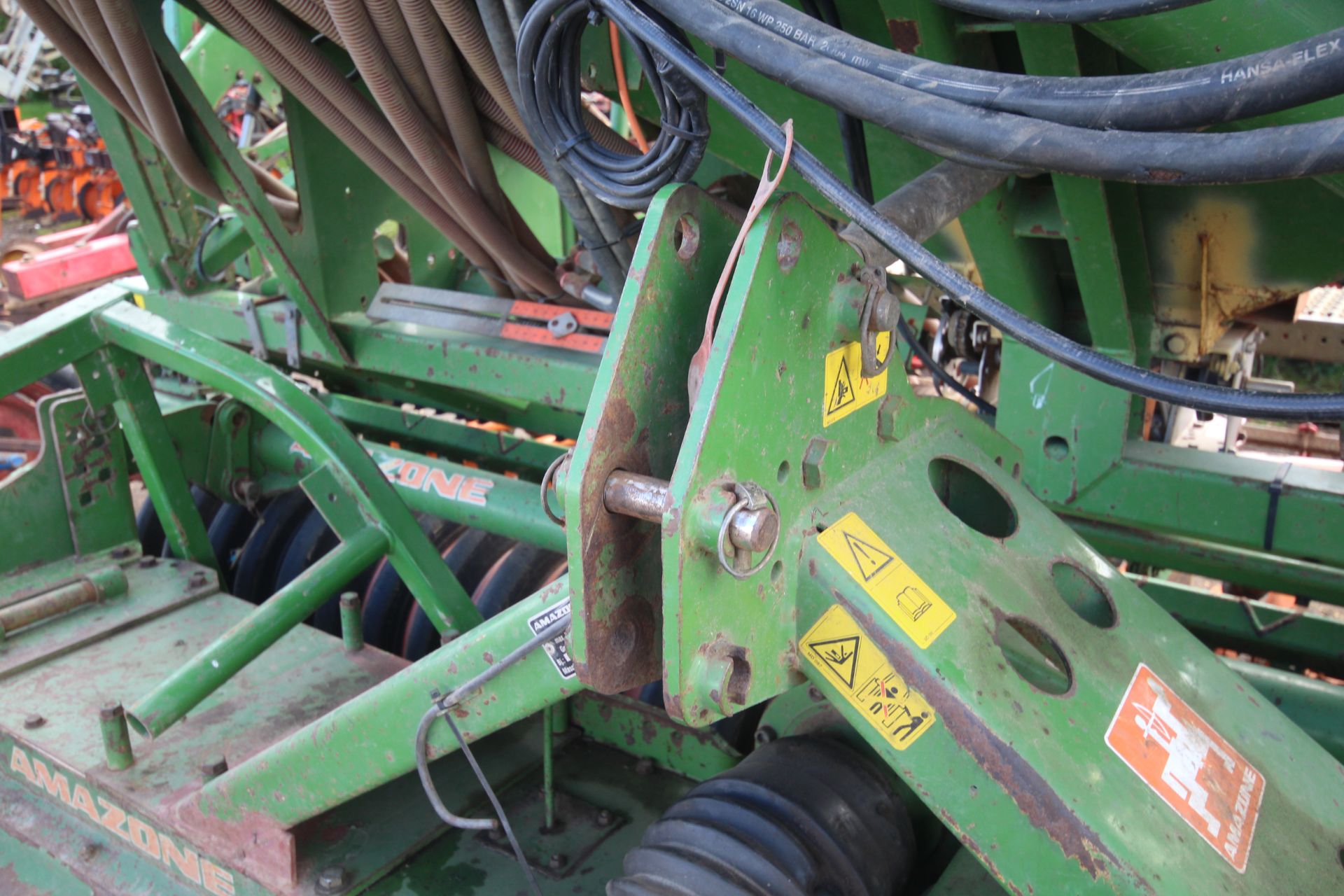 Amazone KE403 4m combination drill. 2005. With disc coulters, pre-em and tramlime. Manual, Control - Image 6 of 44