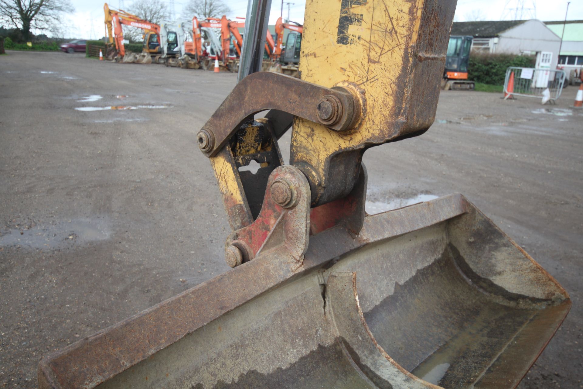 Ford 655 4WD backhoe loader. Registration F829 MVX. Date of first registration 03/10/1988. Showing - Image 43 of 87