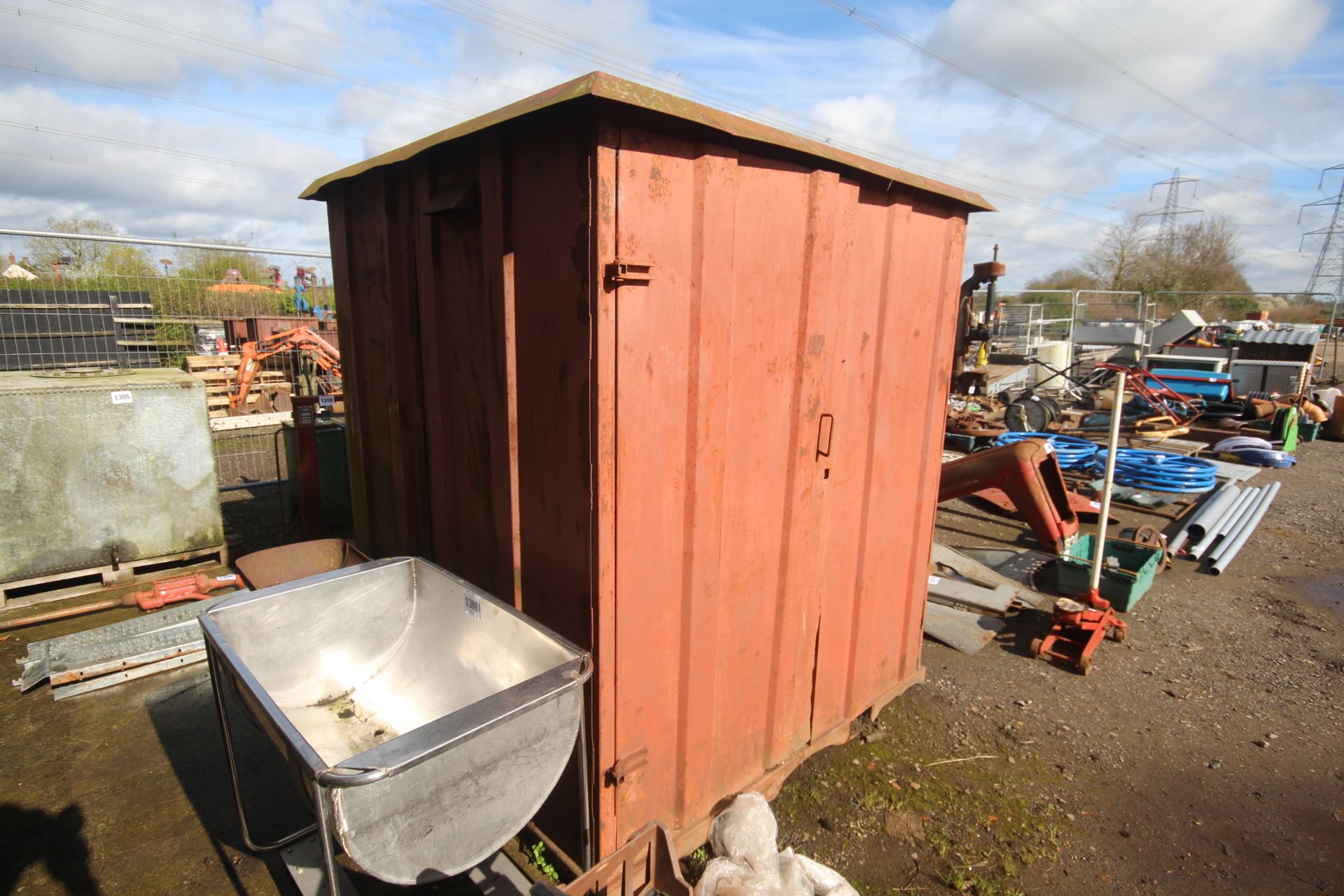 10ft storage container. - Image 2 of 7