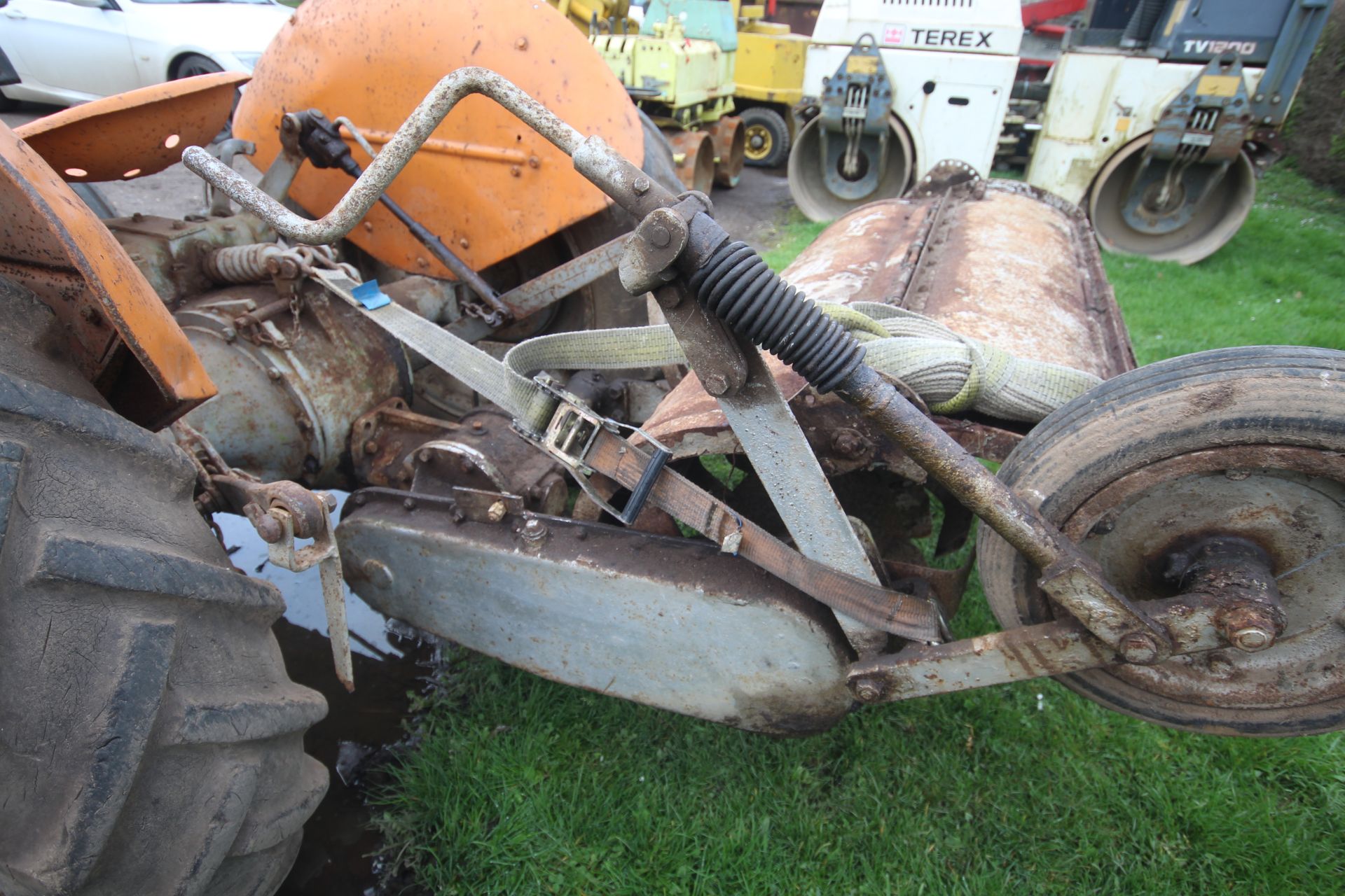 Ferguson TEA 20 Petrol/ TVO 2WD tractor. Registration MVF 85 (buff log book). 1951. Fitted with - Image 17 of 26