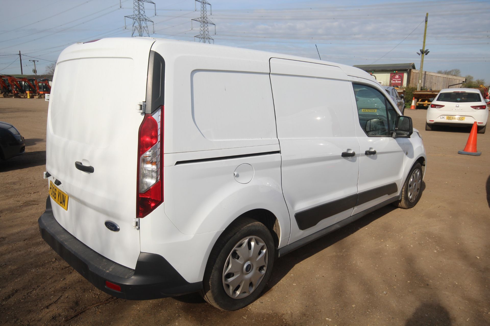 Ford Transit Connect 1.5L diesel crew cab van. Registration FD66 YUN. Date of first registration - Image 2 of 56