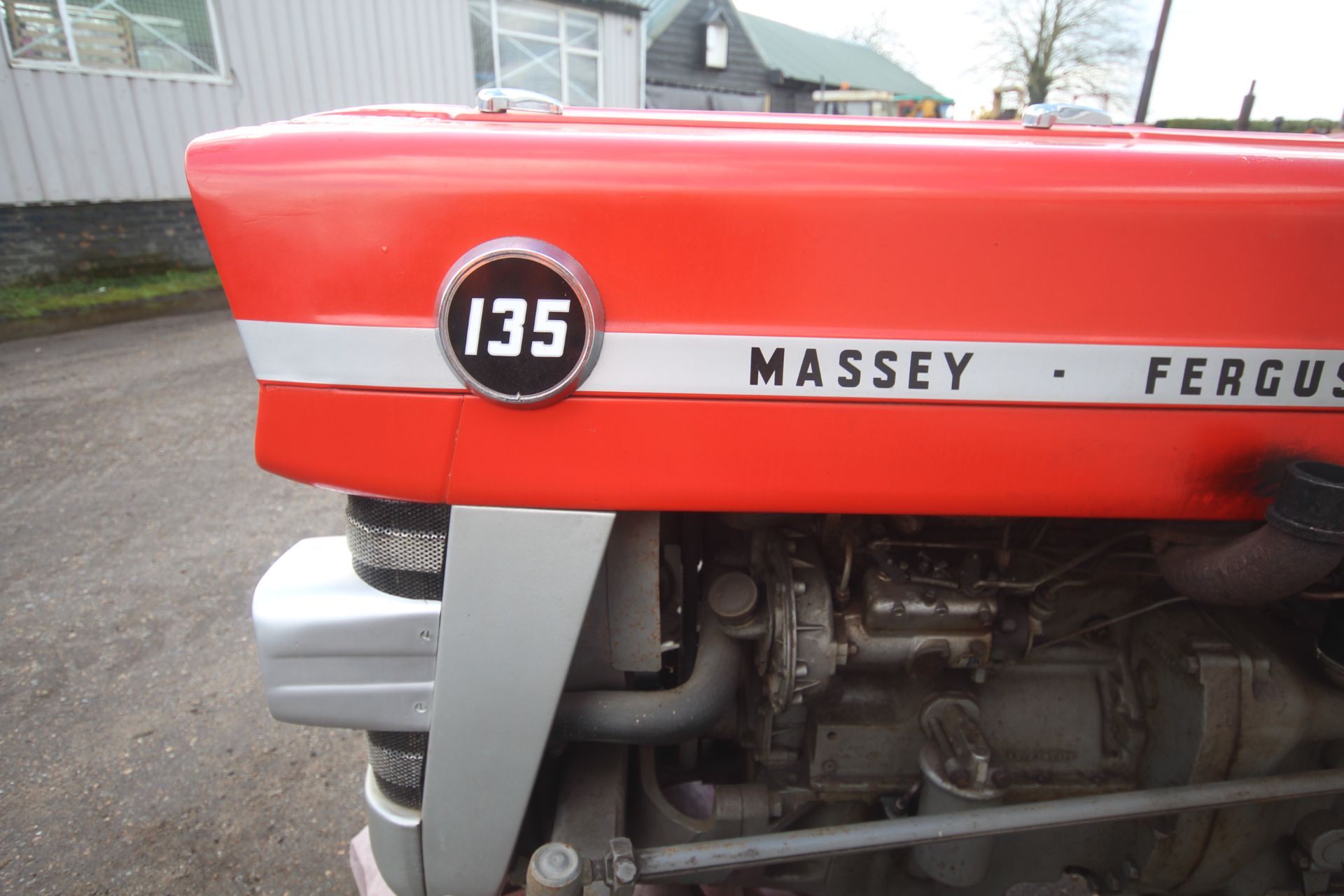 Massey Ferguson 135 2WD tractor. Registration SVN 746H. Date of first registration 25/03/1970. 12. - Image 9 of 46