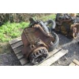 Fordson Power/ Super Major diesel engine. With flywheel and clutch. For spares or repair. V