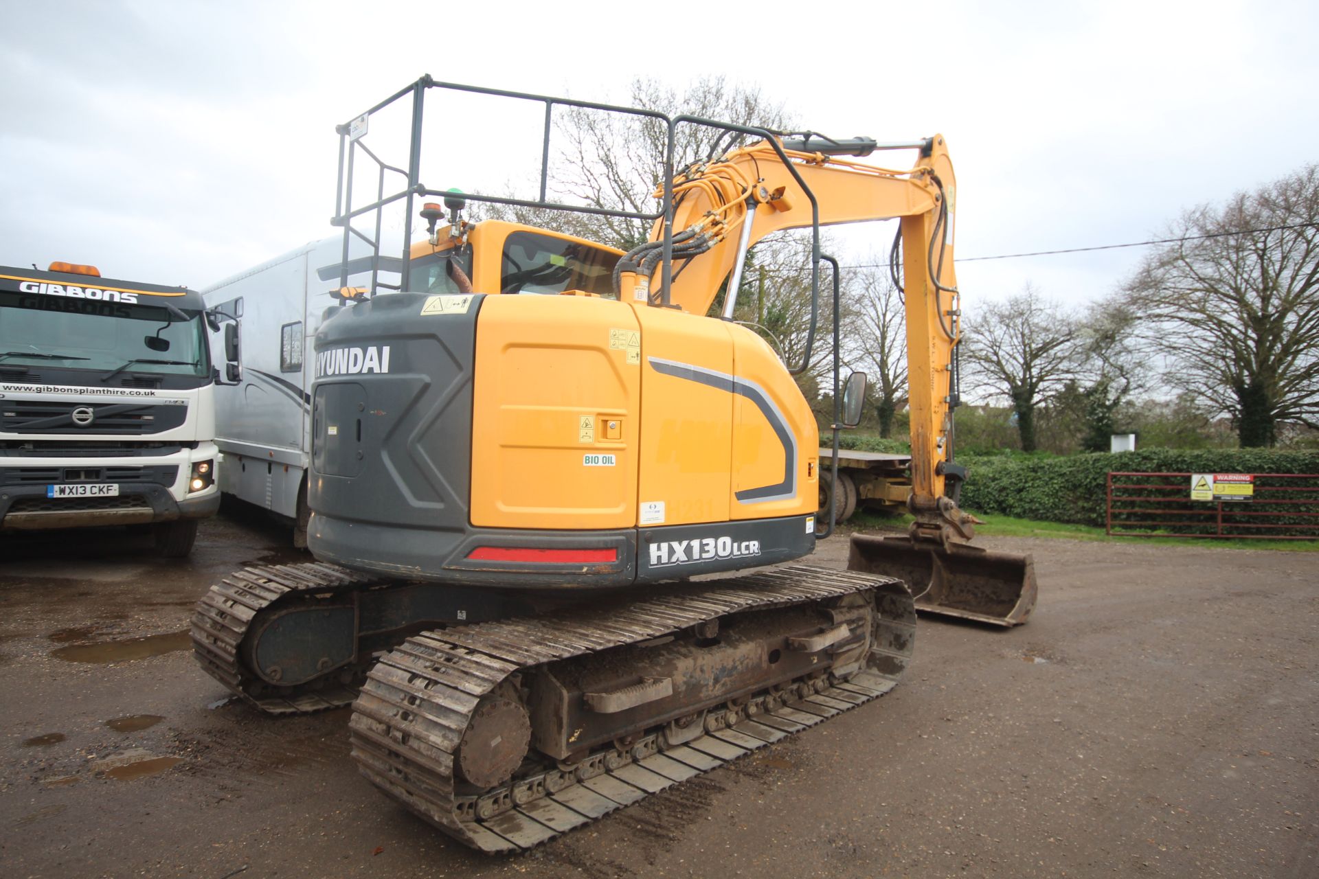 **CATALOGUE CHNAGE** Hyundai HX130 LCR 13T steel track excavator. 2018. c. 5,150 hours. Serial - Image 2 of 77