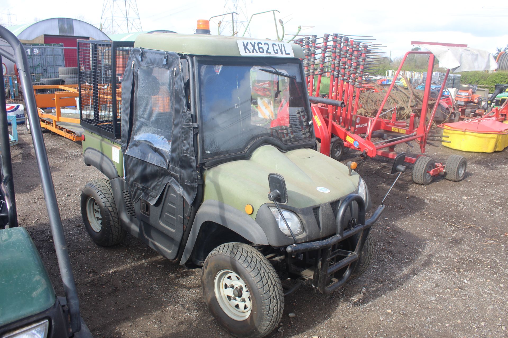 Towrite RT100-E12 electric ATV. Registration KX62 GVL. Date of first registration 19/11/2012. Vendor - Image 3 of 40