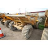 Thwaites 6T 4WD dumper. 2009. Hours TBC. Serial number SLCM565ZZ90887177. 405/70-20 wheels and