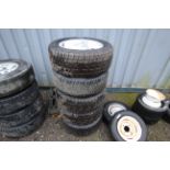 5x Discovery 5 wheels and tyres. V