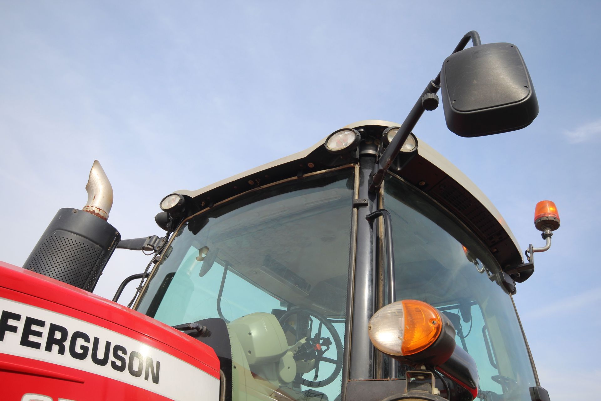 Massey Ferguson 8737 4WD tractor. Registration AY17 AVG. Date of first registration 14/03/2017. 4, - Image 61 of 104