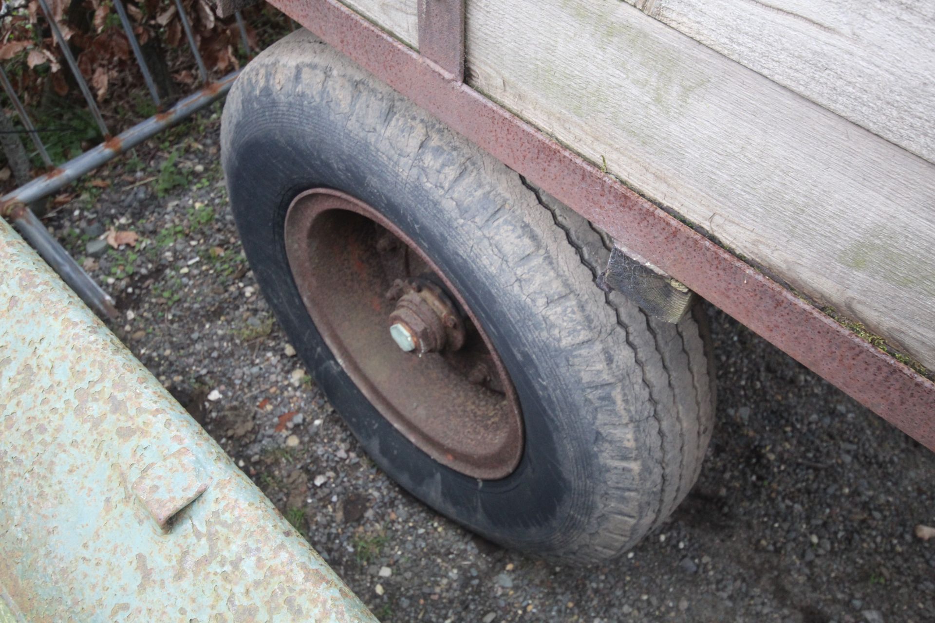 3T single axle tipping trailer. Vendor reports tips well. V - Image 15 of 20