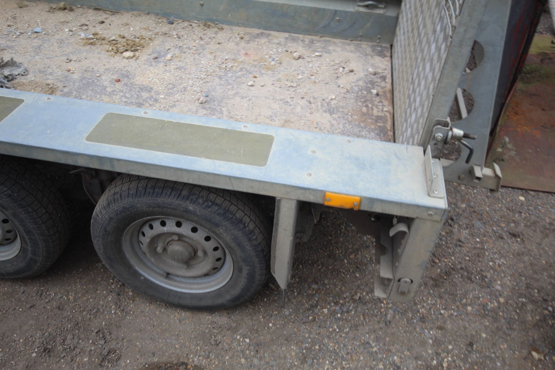 Ifor Williams GX84 8ft x 4ft twin axle plant trailer. With full width ramp. For sale on behalf of - Image 20 of 32