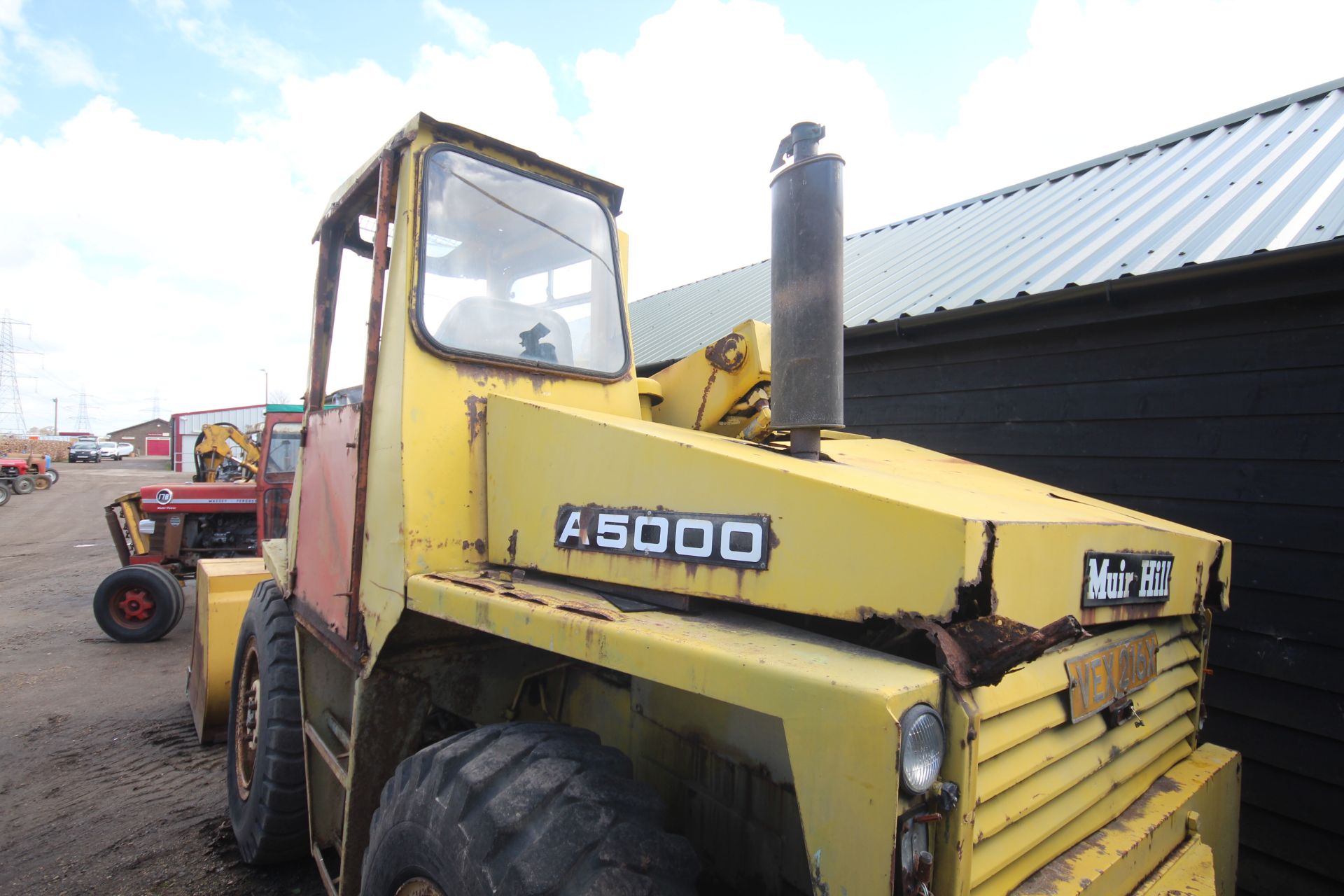 Muir Hill A5000 4WD loader. Registration VEX 216X (no paperwork). Date of first registration 18/08/ - Image 5 of 57