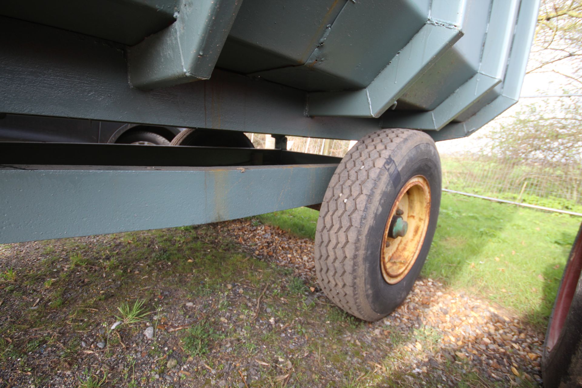 4T single axle tipping trailer. Recently refurbished. V - Image 10 of 18