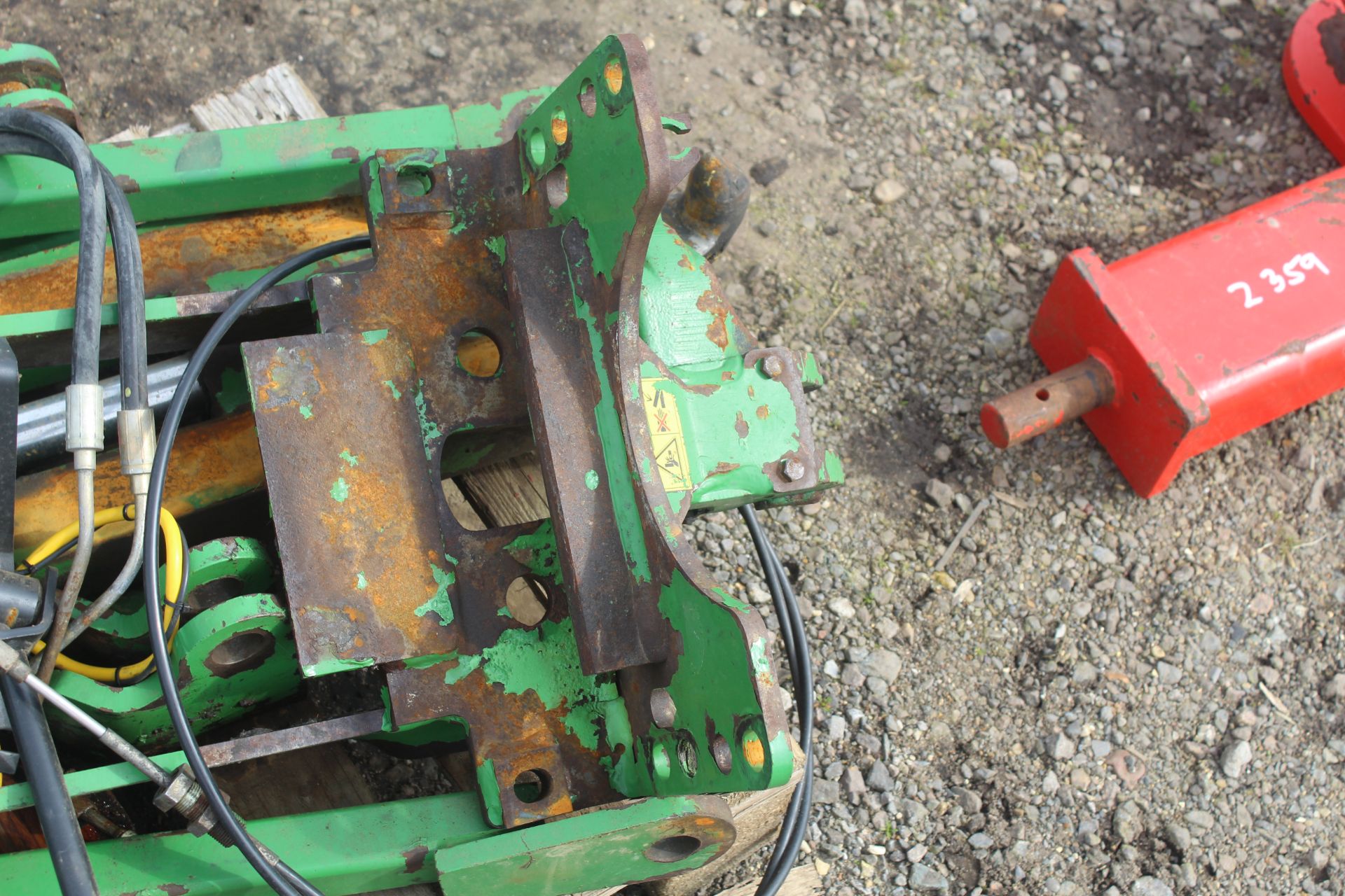 John Deere 7530 pick-up hitch. V - Bild 2 aus 9