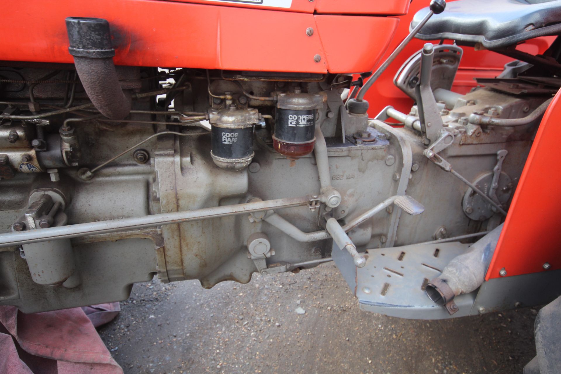 Massey Ferguson 135 2WD tractor. Registration SVN 746H. Date of first registration 25/03/1970. 12. - Image 11 of 46