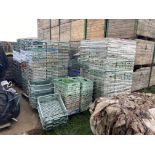 c. 10x pallets of mixed produce trays. Collection from Rendlesham, near Campsea Ashe. V