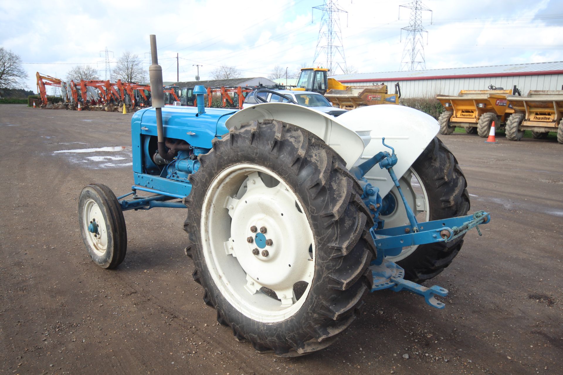 Fordson New Performance Super Major 2WD tractor. 12.4-36 rear wheels and tyres @ 99%. Key held. - Image 2 of 47