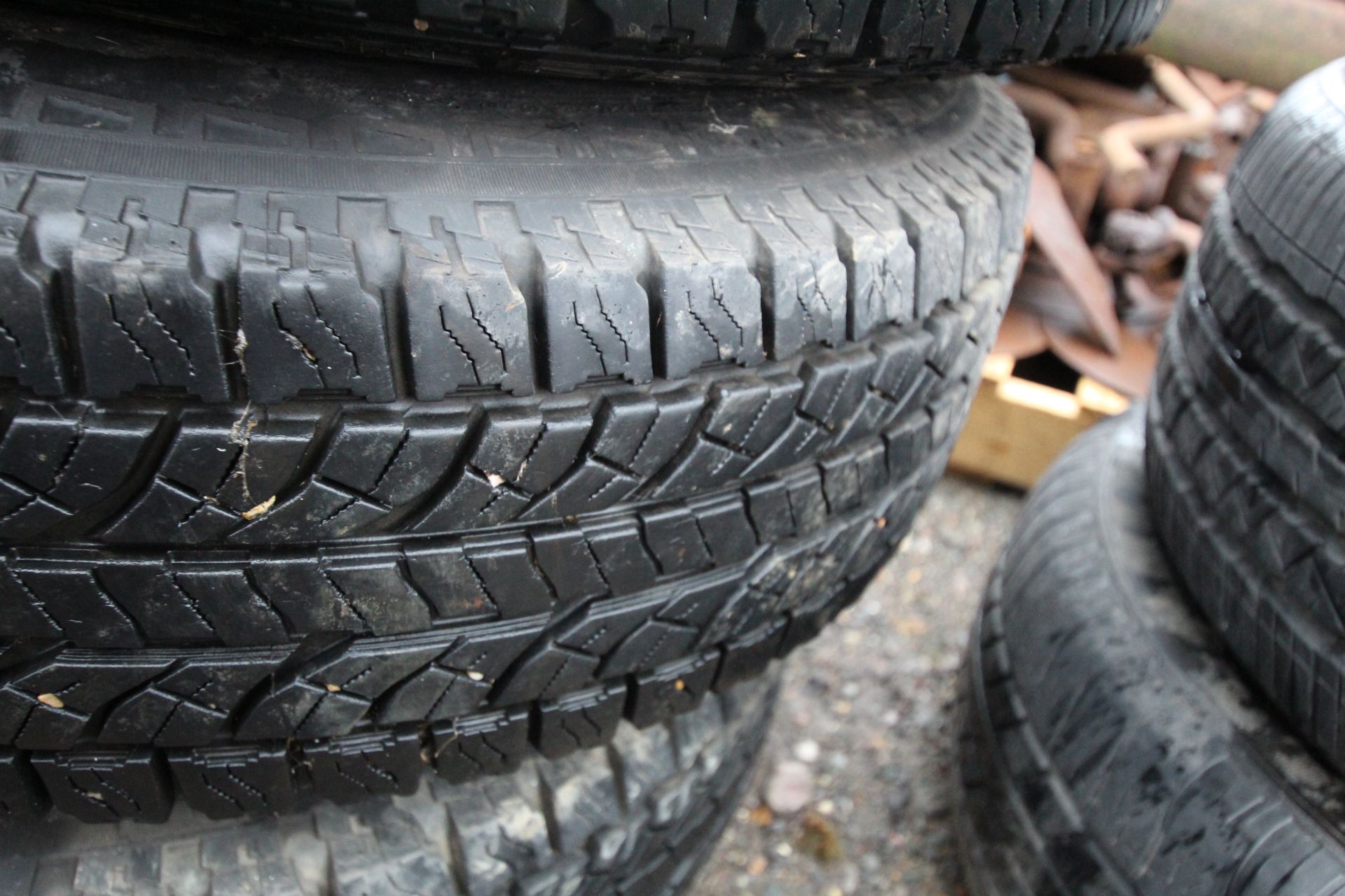 4x Land Rover wheels and tyres. - Image 6 of 7