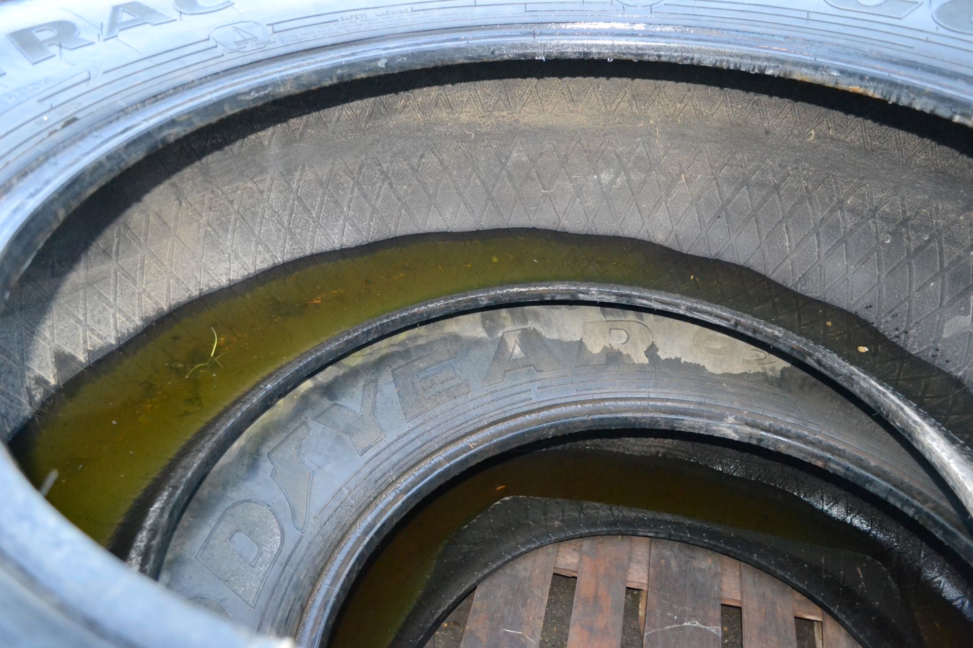 Pair of Good Year 650/65R38 tyres. V - Image 5 of 5
