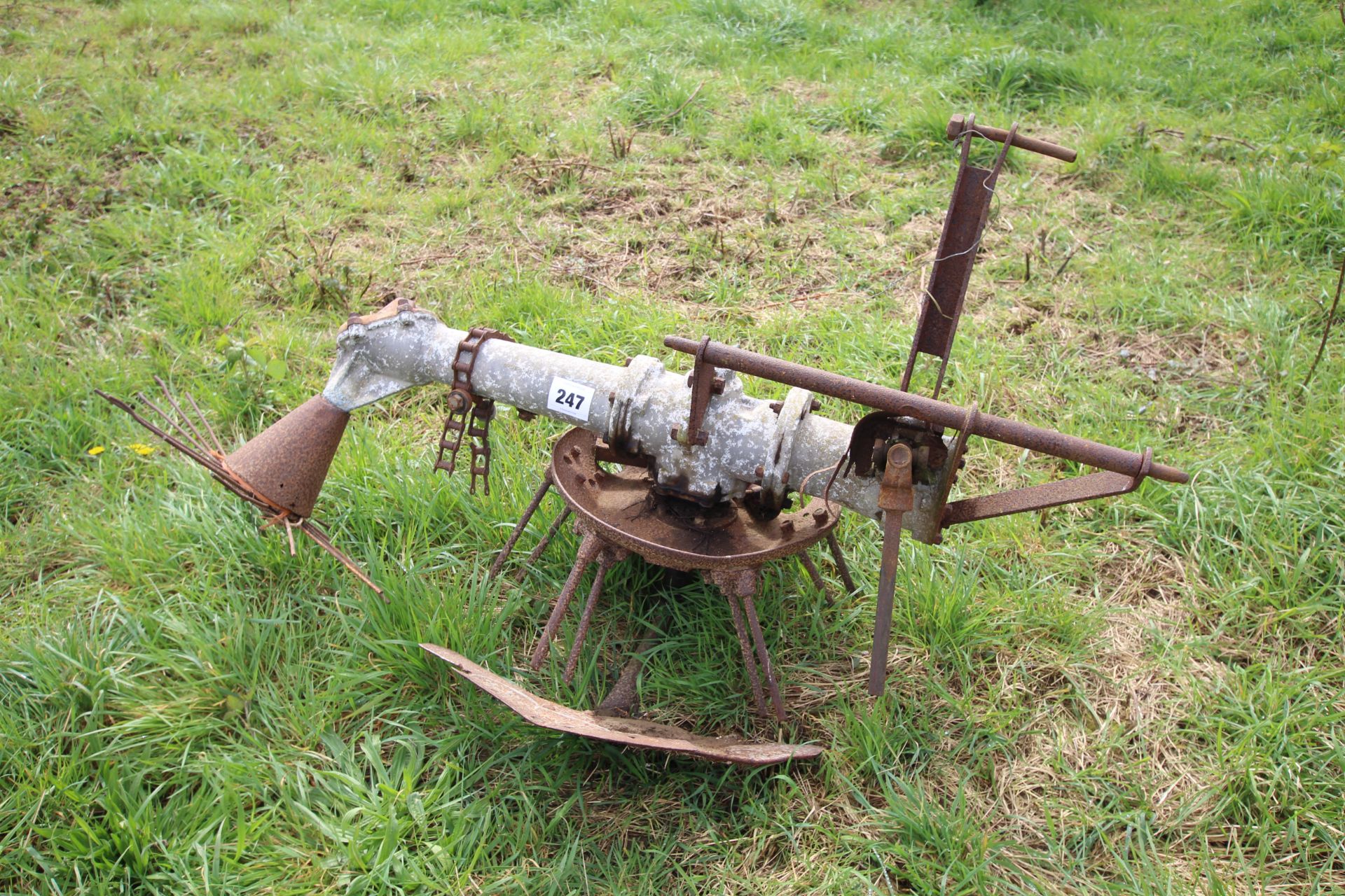 Ferguson PTO driven potato spinner.