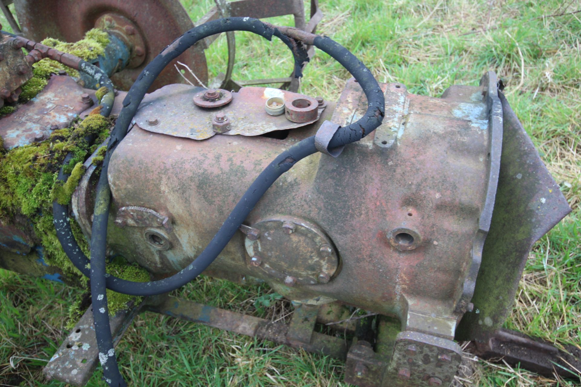 Farm made tool carrier for crawler. Based on Fordson Major backend. - Image 7 of 31