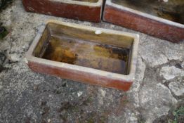 1x Hurlford salt glazed trough by Marnock.