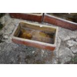 1x Hurlford salt glazed trough by Marnock.