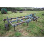 Ransomes C Series 12ft rigid leg cultivator. Owned from new.