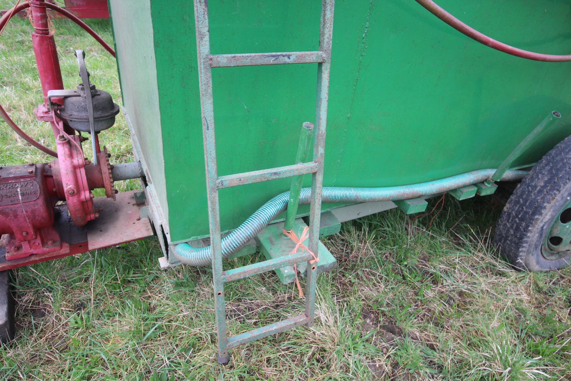 Farm made water bowser. With PTO driven Farrows irrigation pump. - Bild 18 aus 36