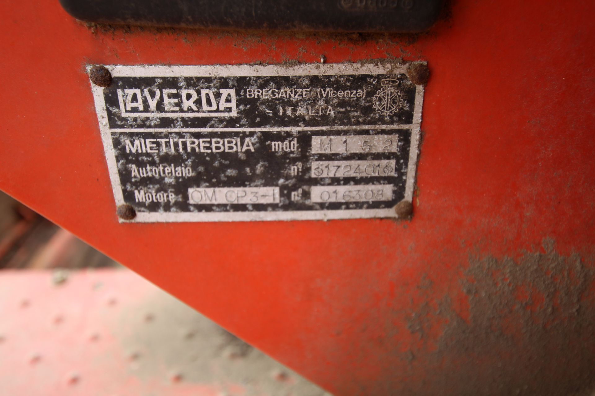 Laverda M152 combine harvester. Registration DFW 270T. Date of first registration 21/08/1979. 2, - Image 55 of 55