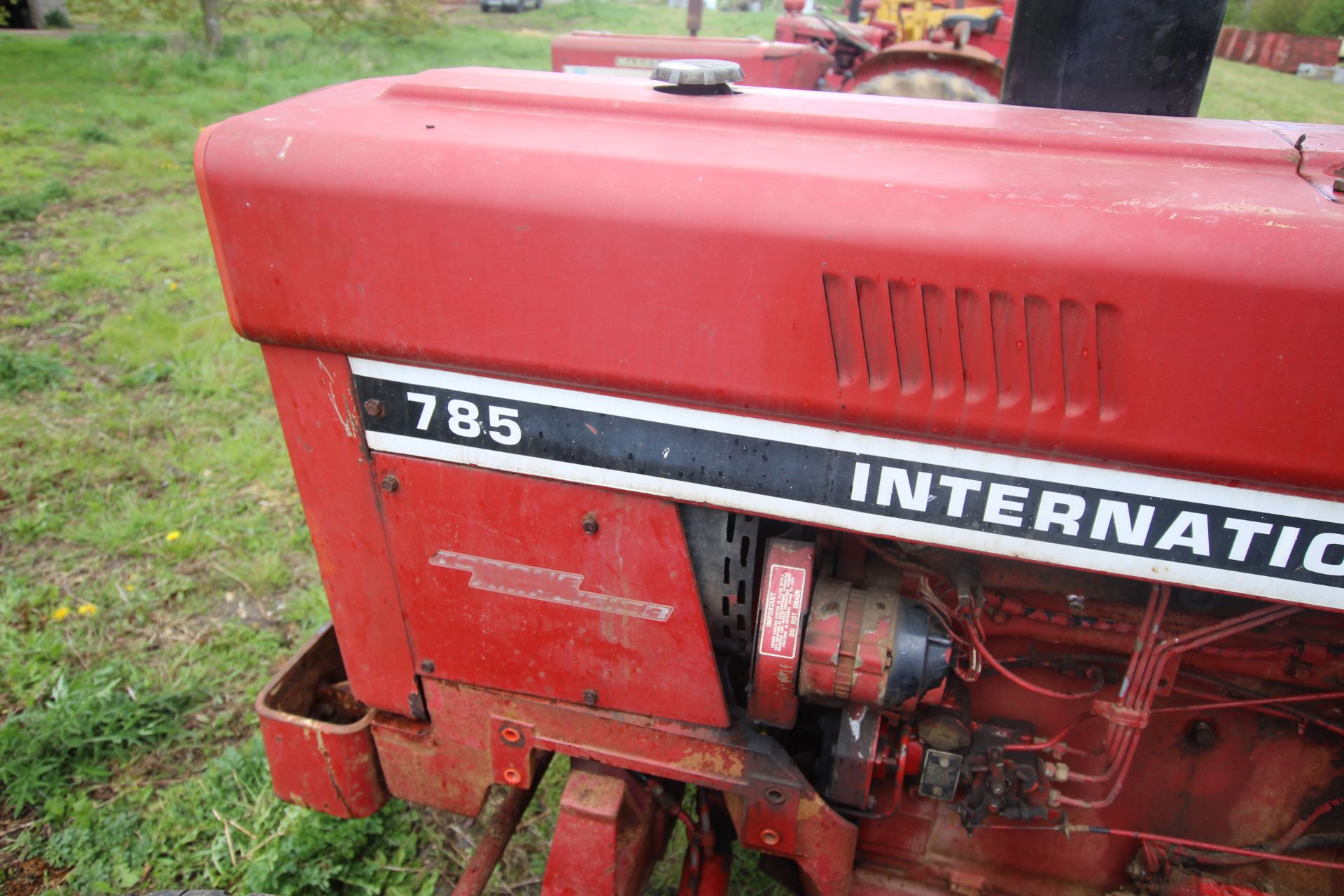 International 785 4WD tractor. Registration A684 FGV. Date of first registration 24/08/1983. 4,144 - Bild 10 aus 56