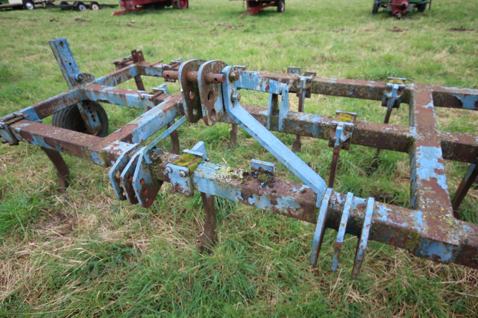 Ransomes C Series 12ft rigid leg cultivator. Owned from new. - Image 5 of 16