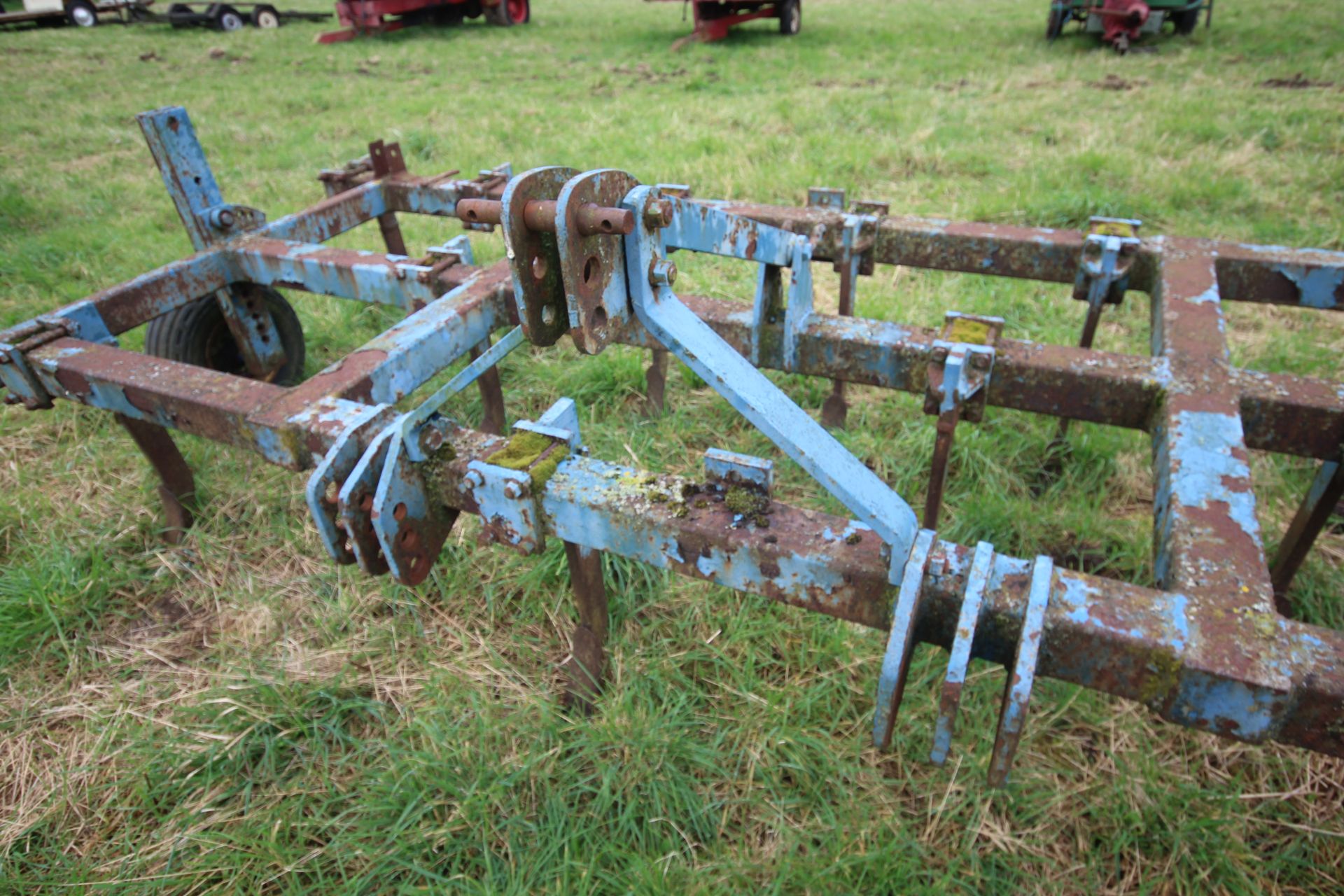 Ransomes C Series 12ft rigid leg cultivator. Owned from new. - Bild 5 aus 16