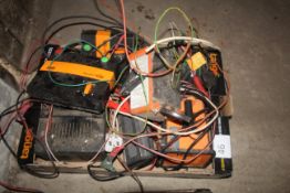 Quantity of electric fence units to include Gallagher and battery chargers.